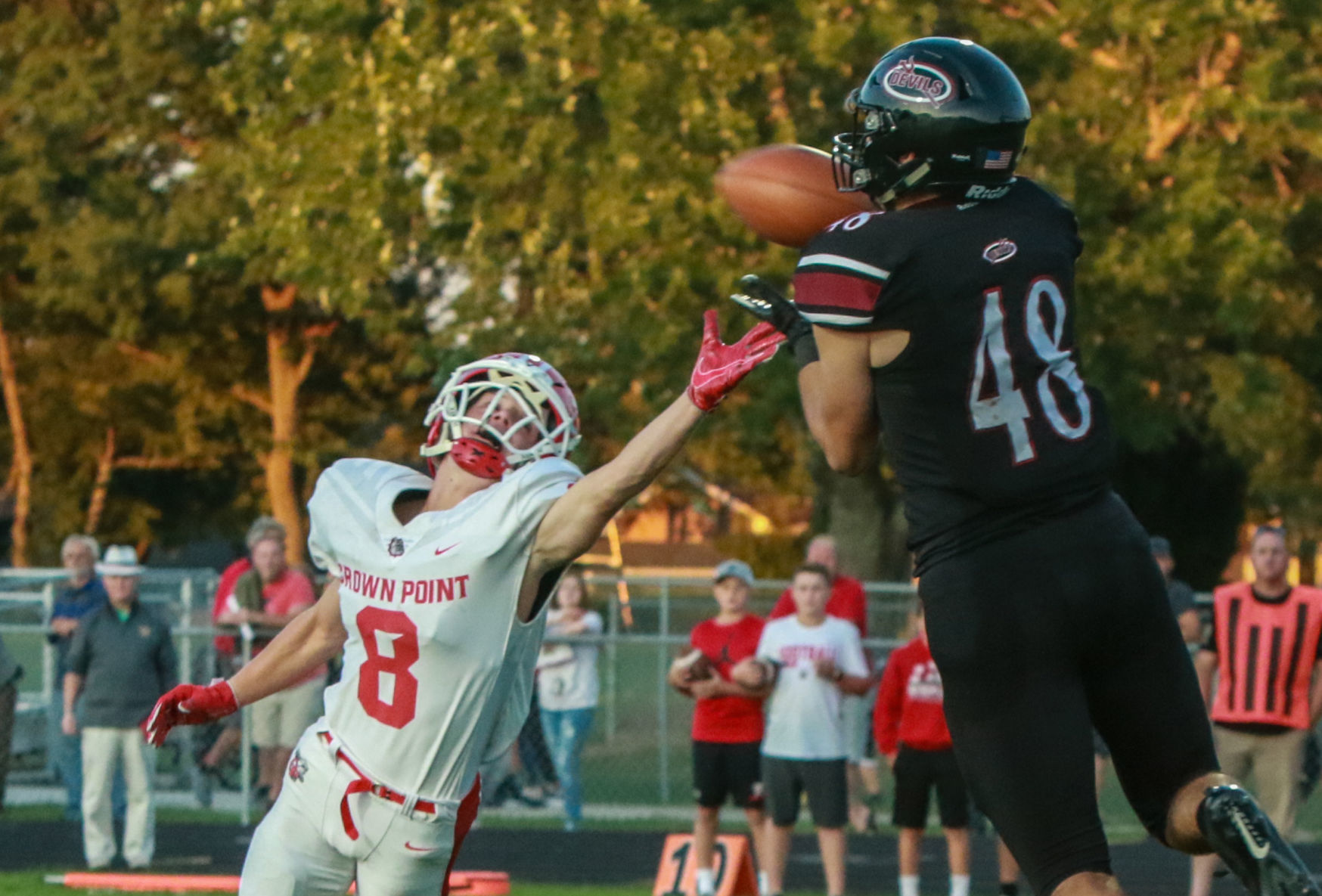 Crown Point at Lowell football opener